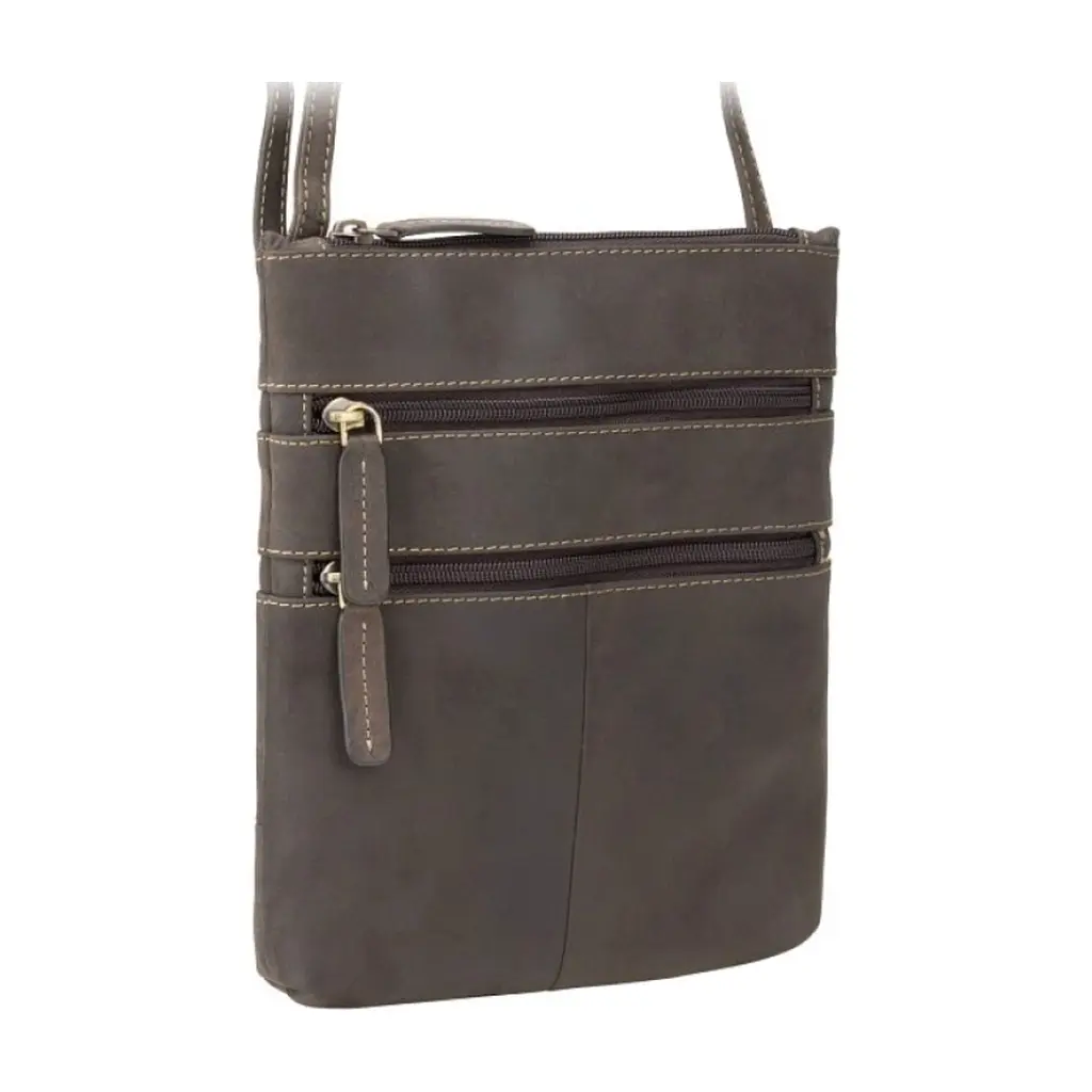Сумка Visconti 18606 Slim Bag Oil Brown (18606 OIL BRN) - фото 2