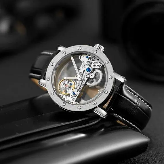 Жіночий наручний годинник Forsining Air Silver II - фото 4