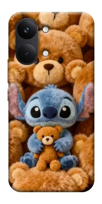 TPU чохол Demsky Stitch teddy bears для Xiaomi Poco X8 Pro Max