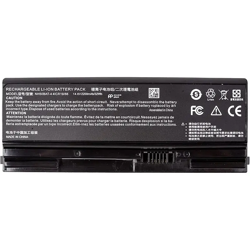 Акумулятор PowerPlant для ноутбуків HASEE Z7M-CT (NH50BAT) 14.6V 2200mAh (NB400218) - фото 2