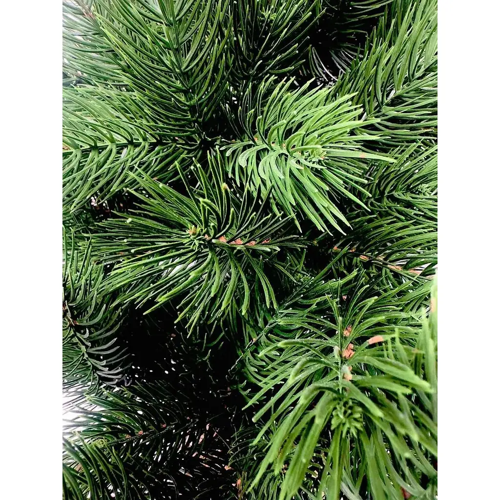Ялинка штучна Hvoya Pine Mini лита в мішковині 90 см зелена - фото 4