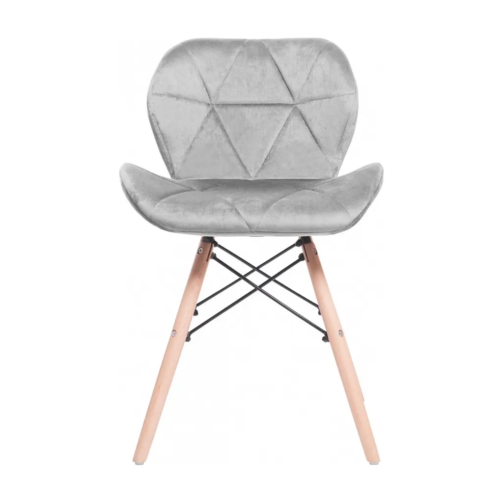 Кухонний стілець GT Racer X-D27 Velvet Gray - фото 3