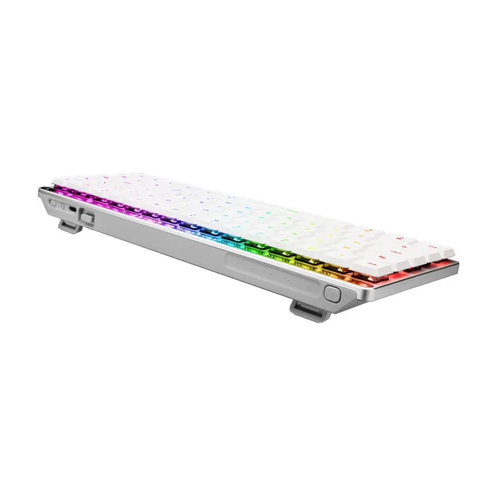 Клавіатура ASUS ROG Falchion RX Low Profile Red Wireless/Bluetooth/USB UA White (90MP03EC-BKMA10) - фото 7