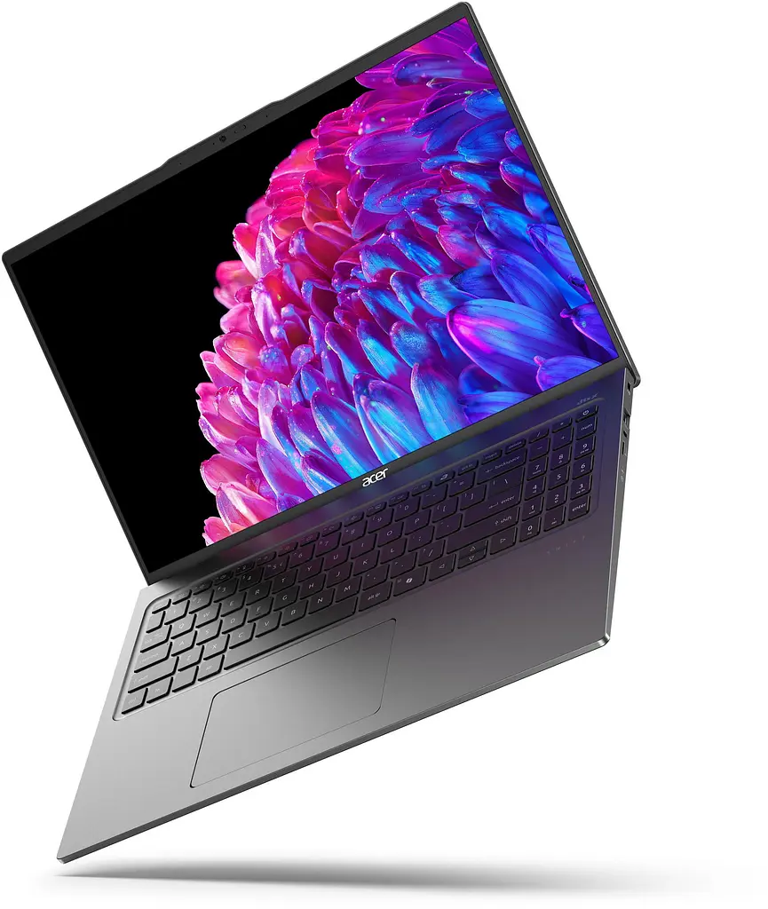 Ноутбук Acer Swift Go 16 SFG16-72 16' 3.2K OLED, Intel U5-125H, 16GB, F512GB, UMA, Lin, сірий (NX.KY9EU.001) - фото 10
