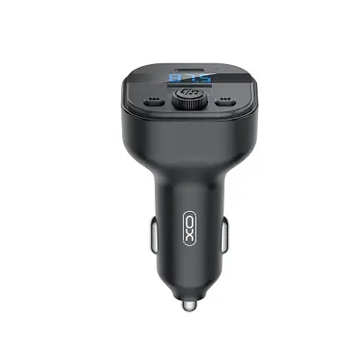 FM модулятор XO BCC18 USB-A OTG/USB-C чорний (BCC18.black) - фото 7