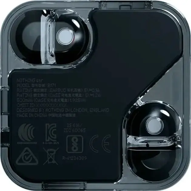 Беспроводные наушники Nothing Ear B171 (A10600061) черные - фото 5