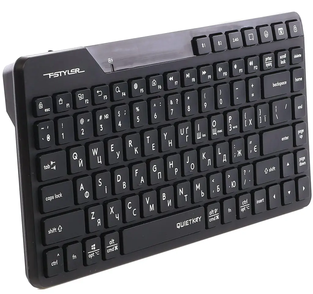 Клавиатура A4Tech Fstyler FBK26C AS Black (FBK26C AS (Black)) - фото 3