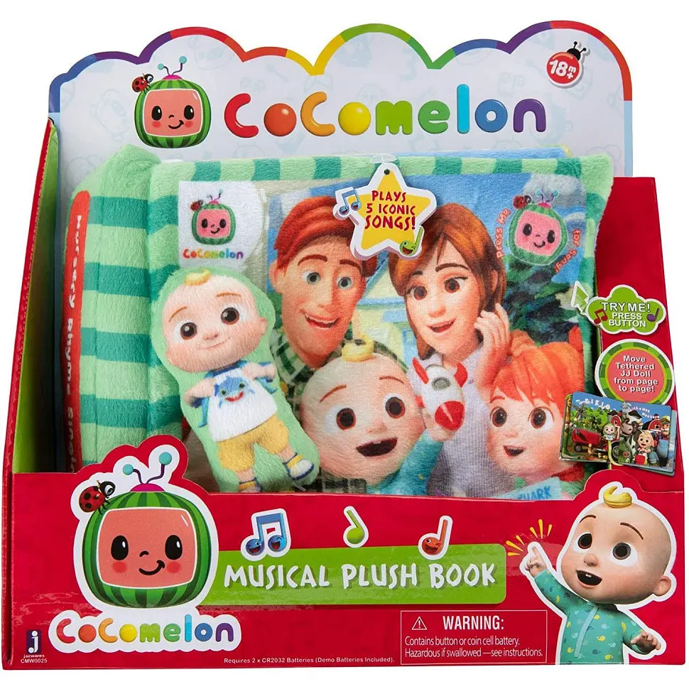 Музична плюшева книга CoComelon Feature Roleplay зі звуком CMW0025 - фото 4