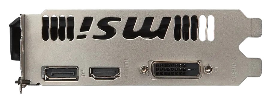 Відеокарта GeForce GTX 1050 Ti 4GB MSI Aero ITX OC Aero ITX (GTX 1050 TI AERO ITX 4G OC) Б/В - фото 3