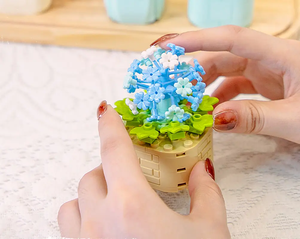 Конструктор Цветы 1097 элементов Ramiz - фото 3