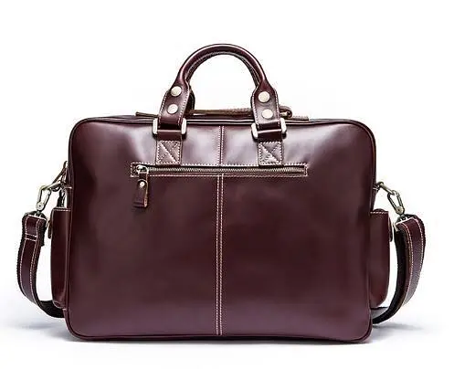 Дорожня сумка-портфель 14776 Vintage Vintage бордова - фото 5