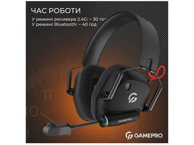 Навушники GamePro Genesis Mercury Pro 3-Mode Black (HSW120B) - фото 11