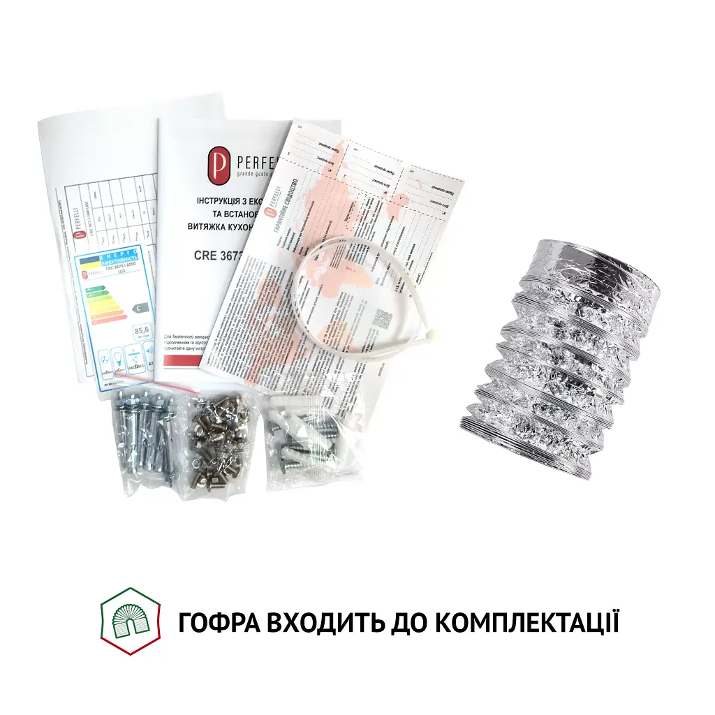 Витяжка острівна Perfelli CRE 3673 I 1000 LED - фото 9