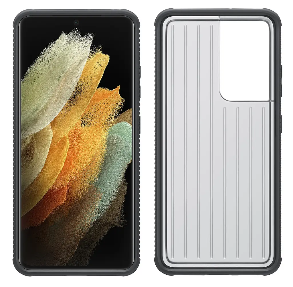 Прозорий чохол протиударний Samsung Clear Rugged Cover EF-OG998 для Samsung Galaxy S21 Ultra (6.8") Clear - фото 9