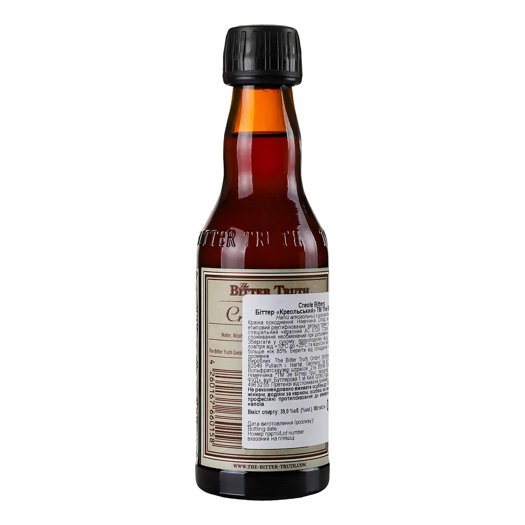 Бітер The Bitter Truth Creole Bitters, 39%, 0,2 л (786170) - фото 4