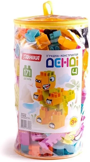 Дитячий конструктор "ДЕНДІ" - 4 71313, 171 деталі