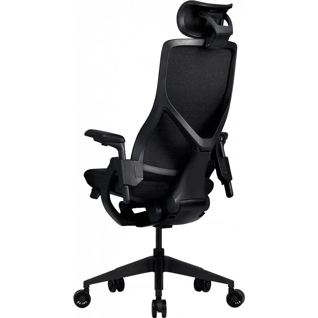 Офісне крісло GT Racer B-6314 Fabric Black/Black [174586] - фото 3
