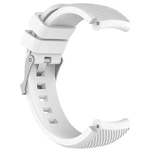 Силиконовый ремешок Primo для часов Xiaomi Huami Amazfit SportWatch 2/Amazfit Stratos White - фото 3
