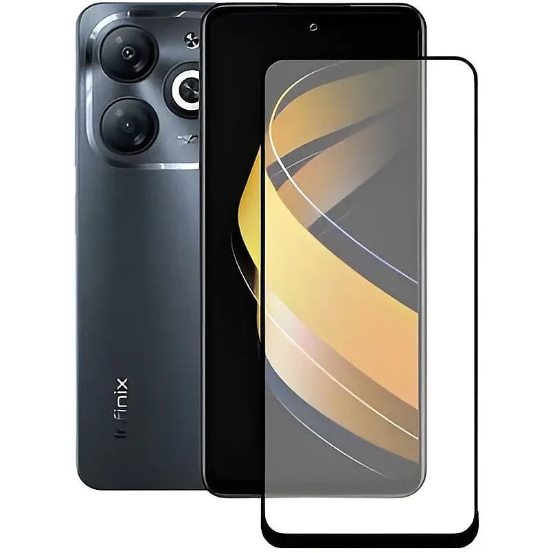 Захисне скло BeCover для Infinix Smart 8 (X6525) Black (710482) - фото 4