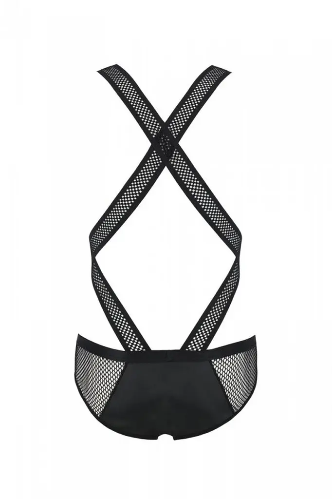 Боди мужское Passion Free Your Senses Victor 045 S/M черный - фото 4