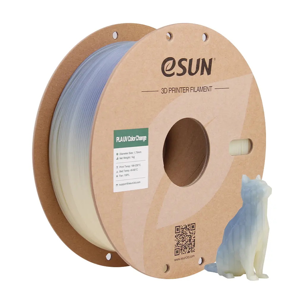 Пластик для 3D-принтера eSUN PLA UV 1,75mm 1kg Blue (PLA-UV CC175UV-U1P1) - фото 5
