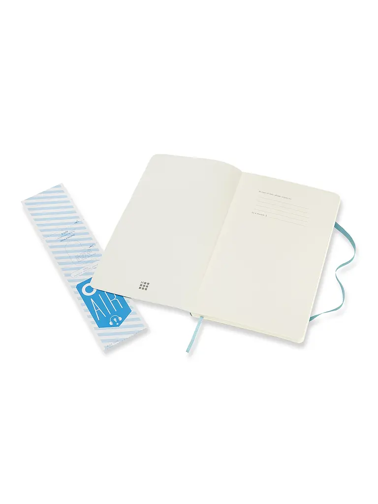 Записник Moleskine Classic середній, Лінійка Океанський Синій М’який (QP616B35) - фото 3