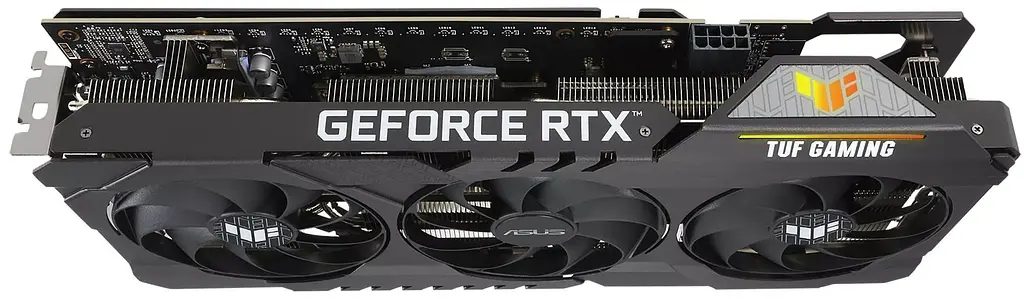 Відеокарта ASUS RTX 3060 12Gb TUF Gaming OC LHR (TUF-RTX3060-O12G-V2-GAMING) (GDDR6, 192 bit, PCI-E v4.0) Б/в - фото 5