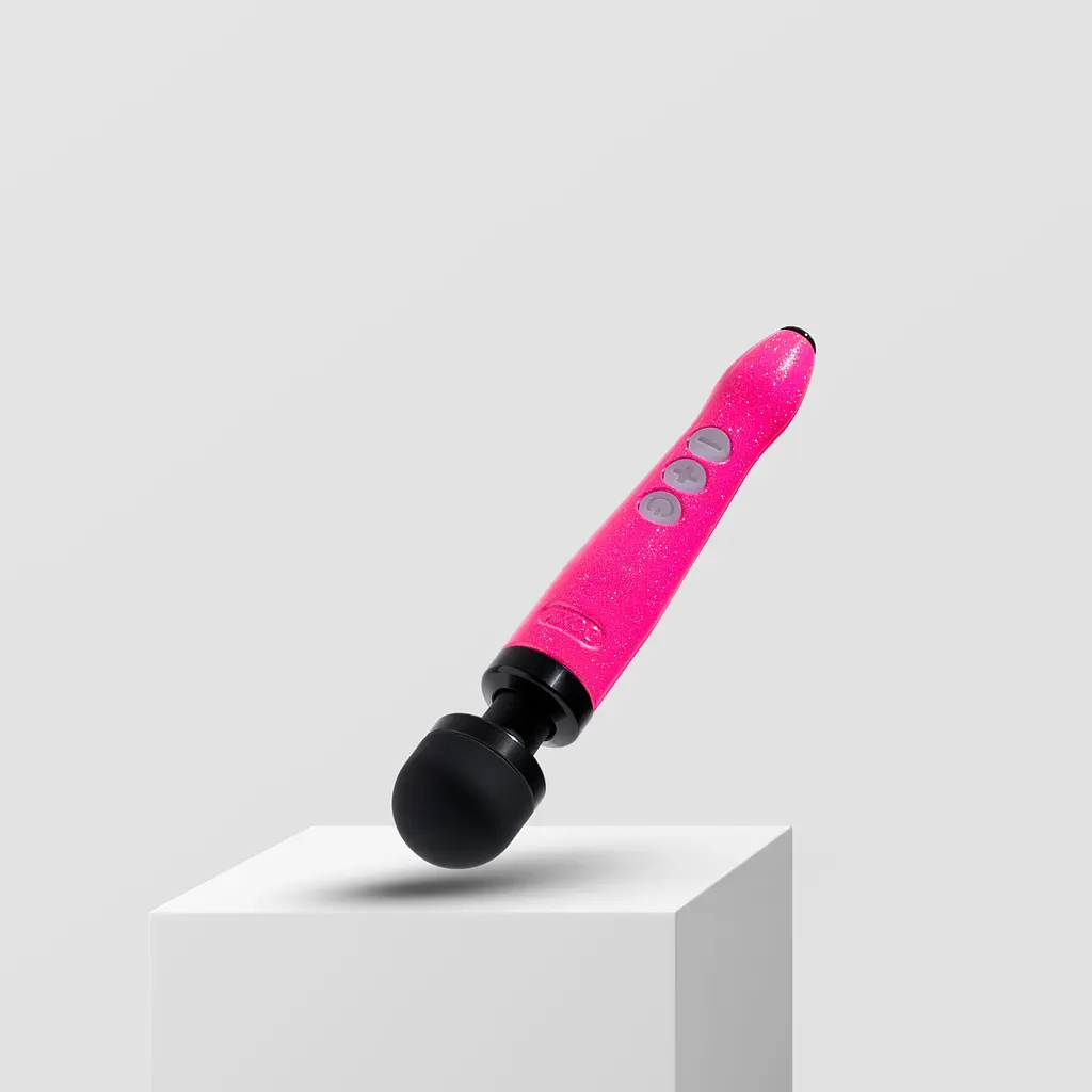 Вібромасажер DOXY Die Cast 3R Hot Pink, дуже потужний, перезаряджуваний, металевий корпус - фото 8