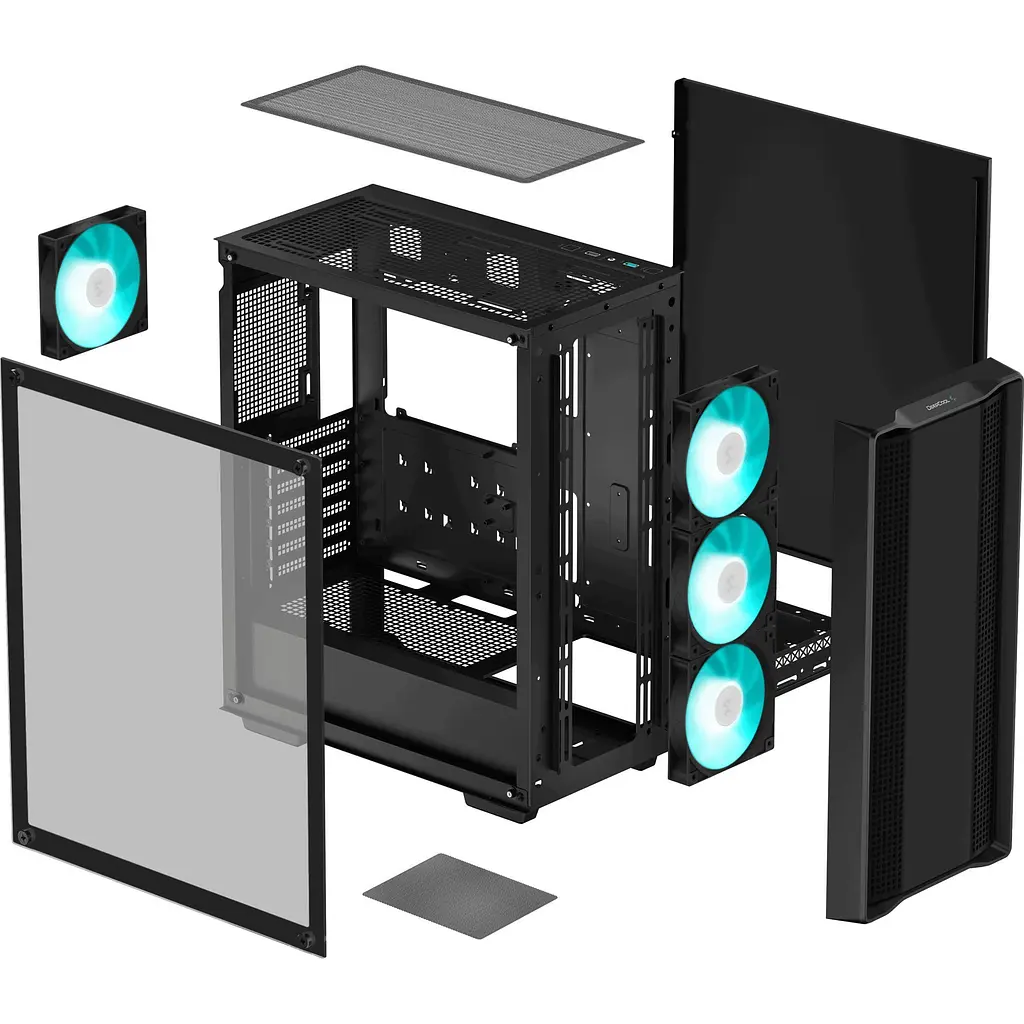 Корпус Deepcool CC560 V2 Black (R-CC560-BKGAA4-G-2) [146731] - фото 12
