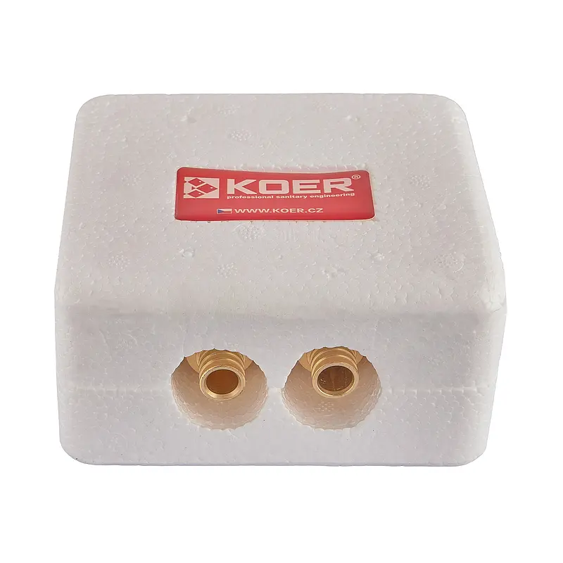 Трійник в од. площ. Koer Ka.TU-20-16-16 - 20(2.8mm)x16(2.2mm)x16(2.2mm) (теплоіз.кожух) KR5868 - фото 2