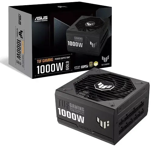 Блок живлення 1000 Вт, Asus TUF Gaming Gold, Black, модульний (TUF-GAMING-1000G) - фото 5