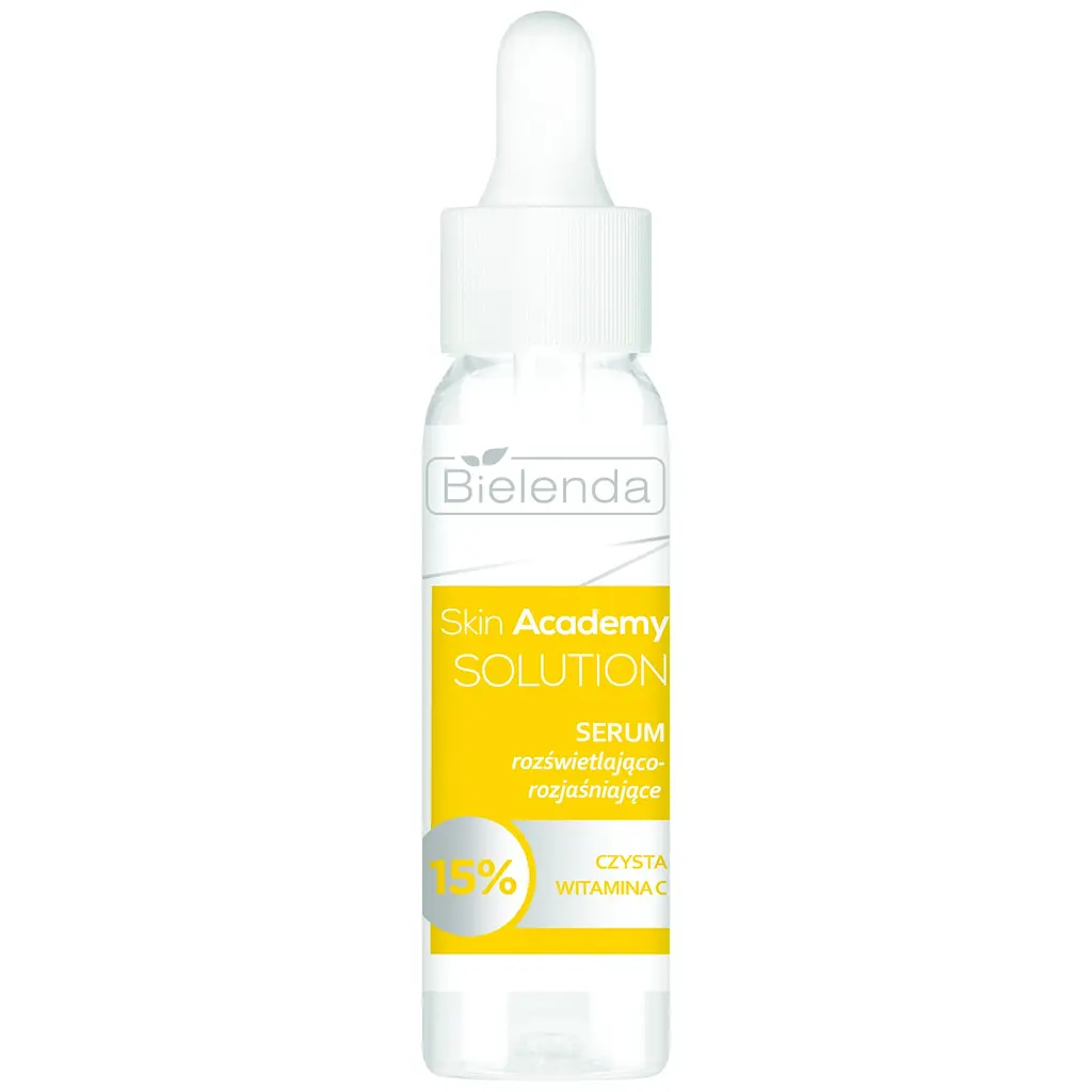 Сироватка для обличчя Bielenda Skin Academy Solution Освітлювальна 15% чистого вітаміну 30 мл - фото 2