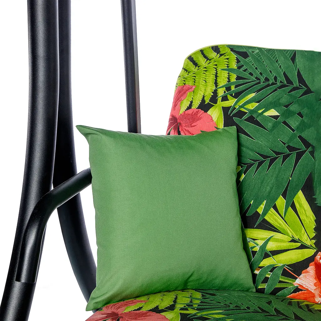 Садовая диван-качалка Ost-Fran Bali, лонета Кентия негро/тексилк 2414 - фото 4