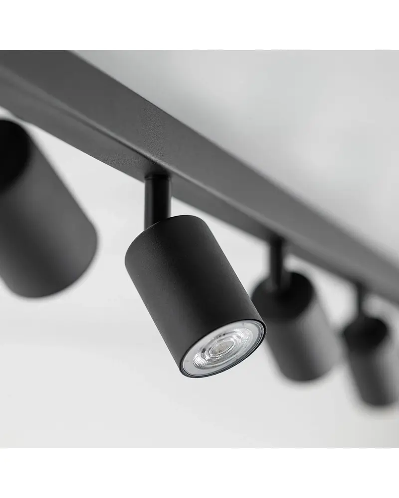 Світильник поворотний, спот TK Lighting 6179 Top GU10 8x10W IP20 Bk - фото 3