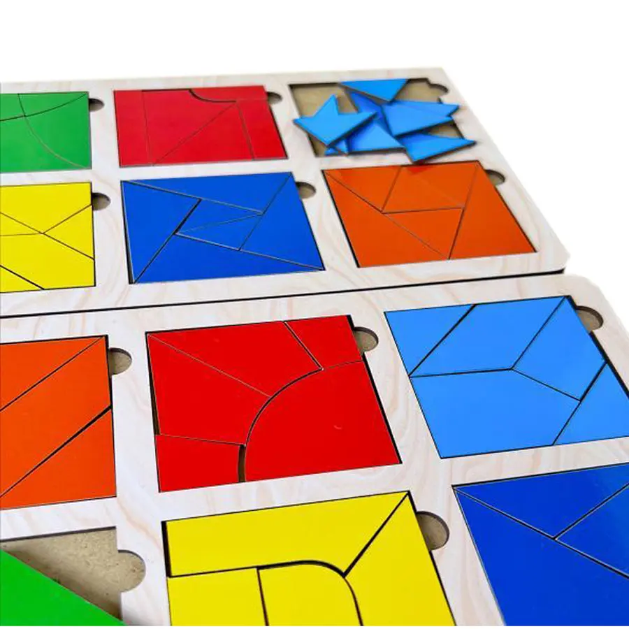 Розвиваючі дитячі Квадрати Нікітіна Ubumblebees (ПСД207) PSD207, 3 рівень - фото 2