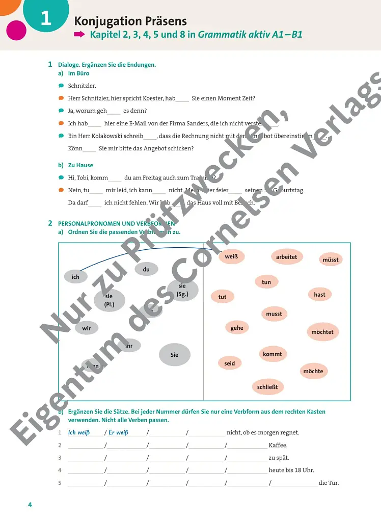 Grammatik aktiv B1+. Training für Fortgeschrittene zur Wiederholung der Grundgrammatik - Übungsbuch - фото 3