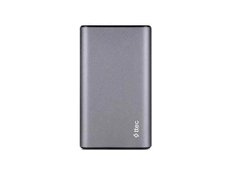 Зовнішній акумулятор (Power Bank) Ttec 15000mAh ReCharger Pro 65W Space Gray (2BB216UG) - фото 4