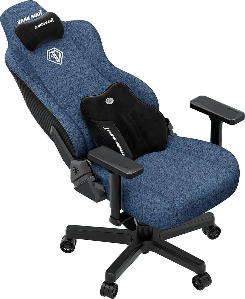 Ігрове крісло Anda Seat Kaiser 3E XL Dark Blue Fabric (AD23YC-XL-09-S-CF-S01) - фото 8