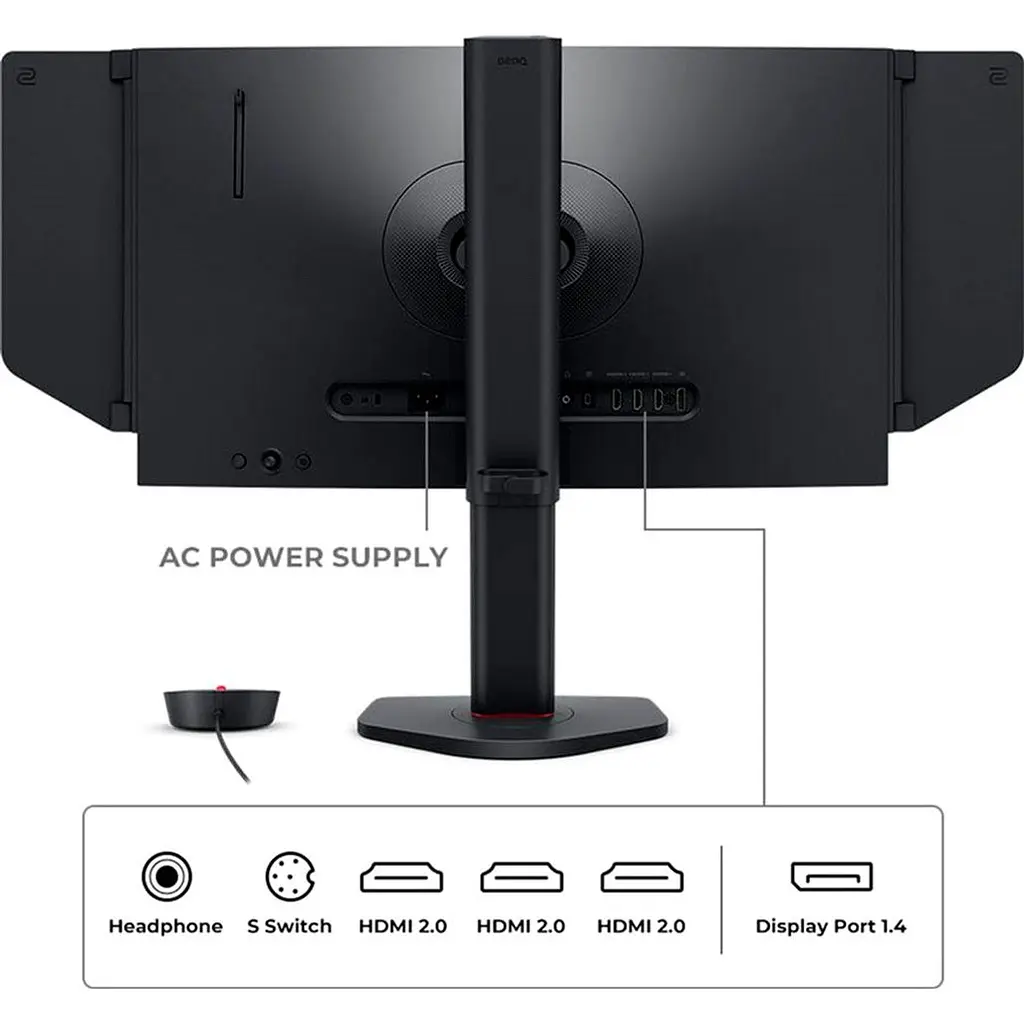 Монітор Zowie 24.1" XL2566X+ Dark Grey [9H.LMRLB.QBE] [131048] - фото 9