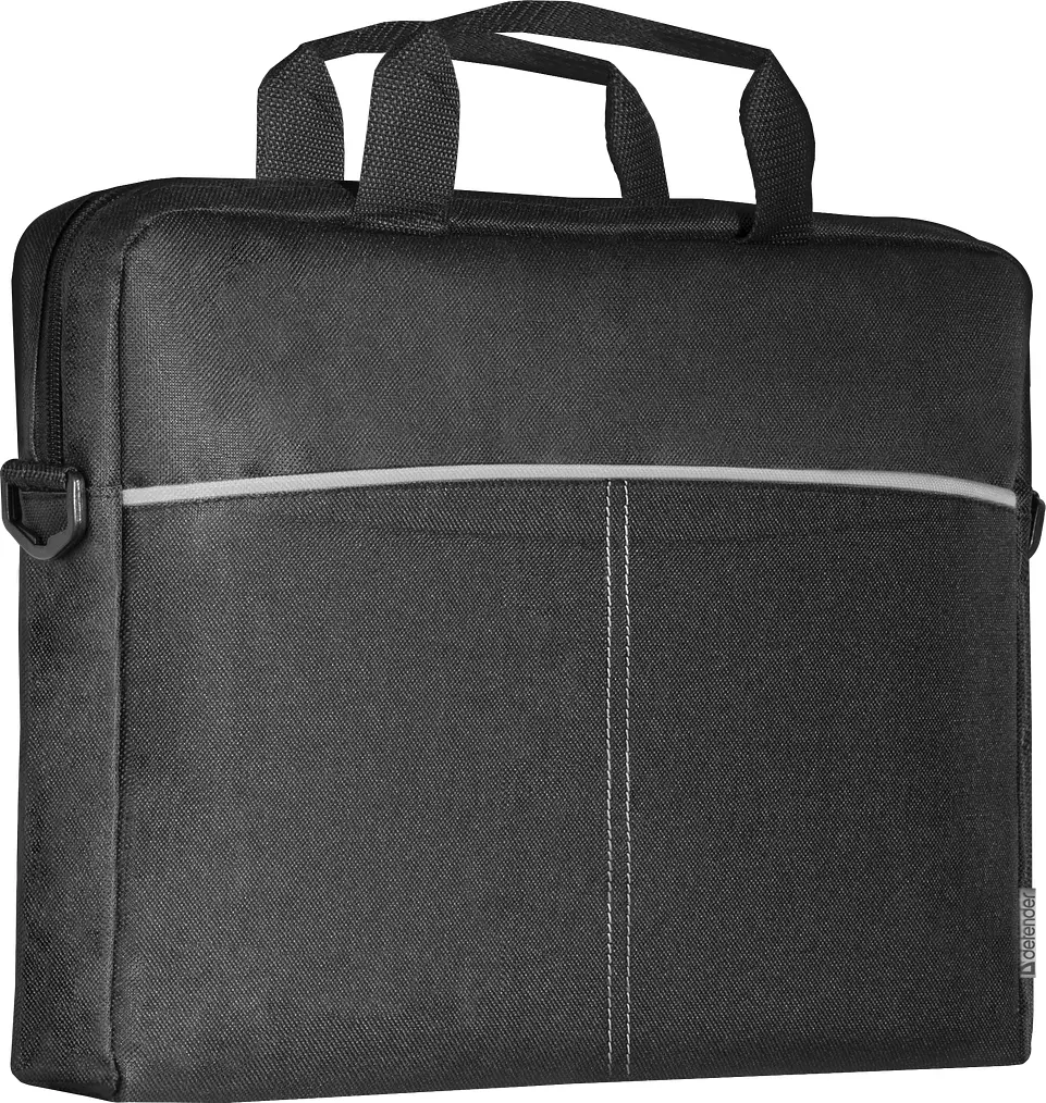 Сумка для ноутбука Defender Lite 15.6 Black/Gray (26086) - фото 2