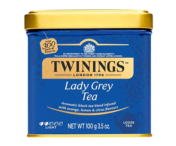 Чай Twinings чорний Леді Грей 100 г ж/б