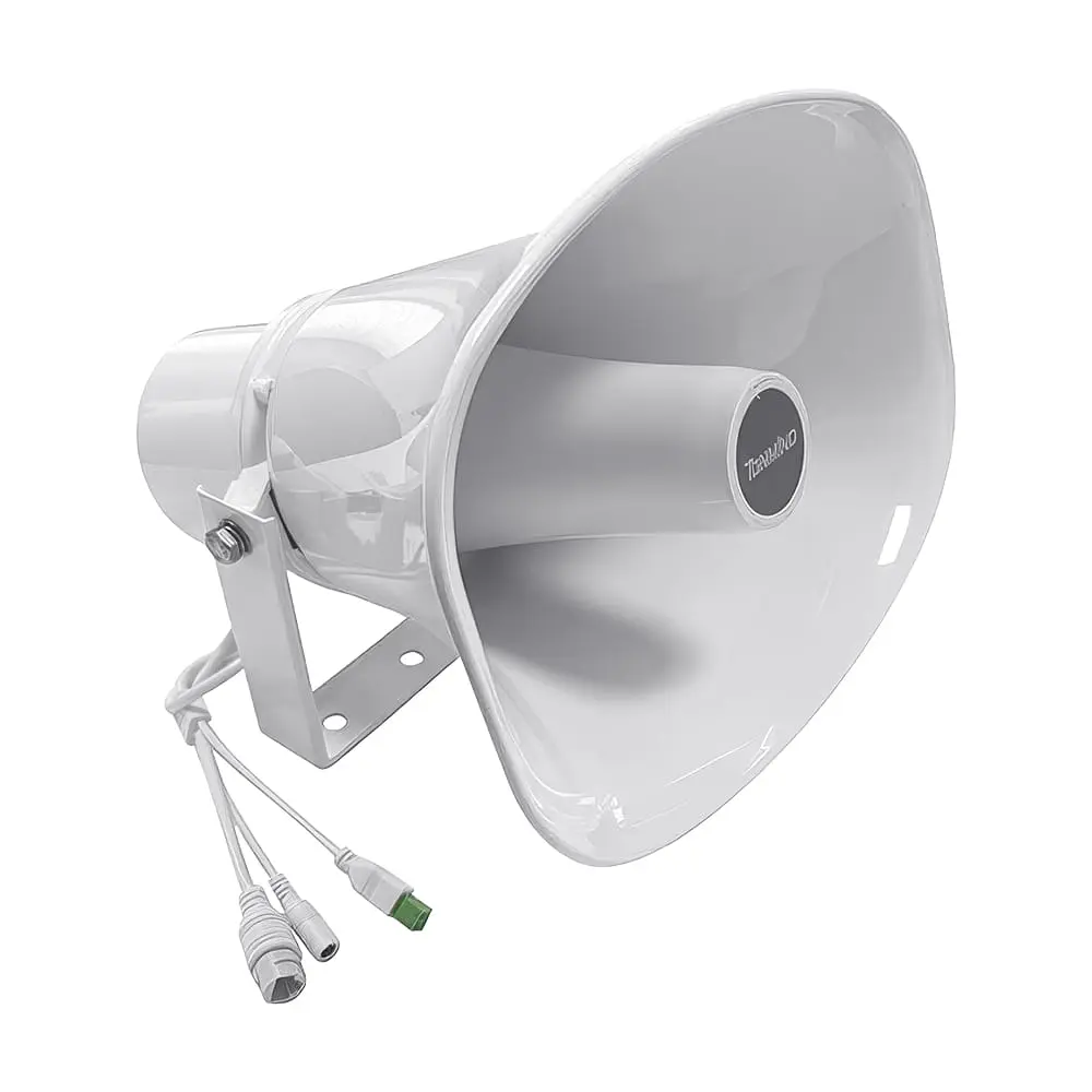 Рупорний вуличний SIP-IP гучномовець Tonmind SIP-S21T 30W, PoE, ONVIF (24-00507) - фото 3