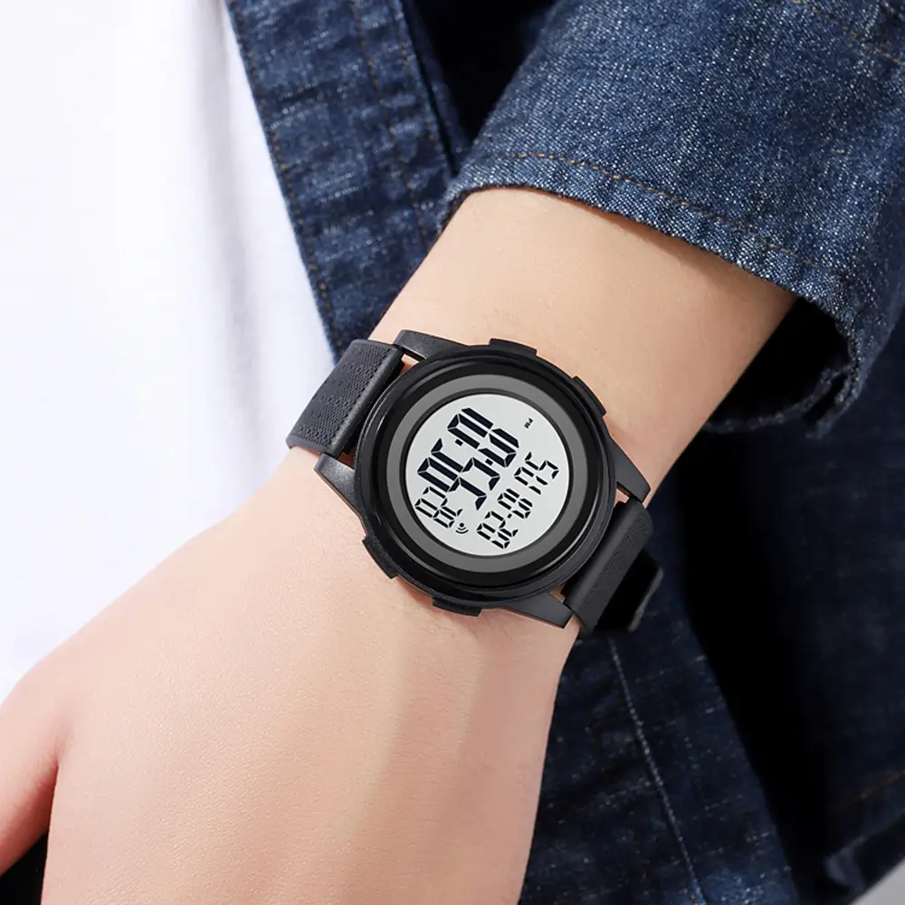 Чоловічий наручний годинник 1895 Black Skmei acs0030488 - фото 3