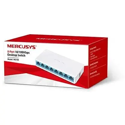 Комутатор Mercusys MS108 - фото 2