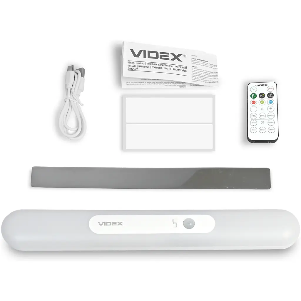 LED Світильник акумуляторний з датчиком руху VIDEX (VL-NL013W-SR) - фото 2
