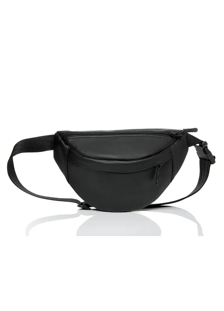 Поясна сумка бананка Sambag Urban SKH чорний 24 х 15 х 8 см (85151001) - фото 2