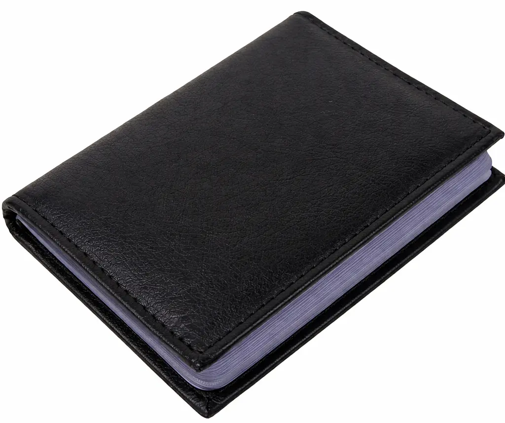 Картхолдер Dugros RFID захист натуральна шкіра Чорний - фото 3