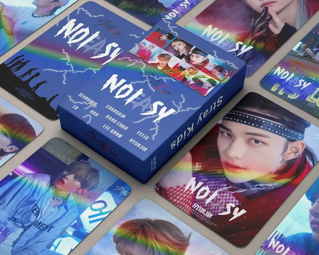 Ломо Карти Lomo Card China Stray Kids / SKZ Стрей Кідс голографічні СС C SK 27 - фото 3