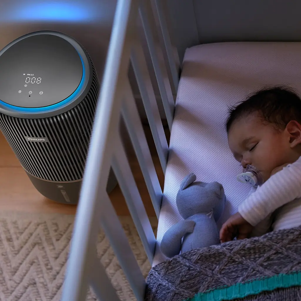 Очисник повітря Philips 2 в 1 PureProtect Water Series 3400 темно-сірий (AC3421/13) - фото 10