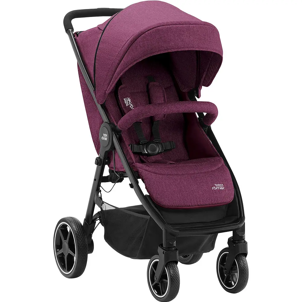 Прогулянкова коляска Britax Romer B-Agile M Cherry Wine (2000032867) - фото 3